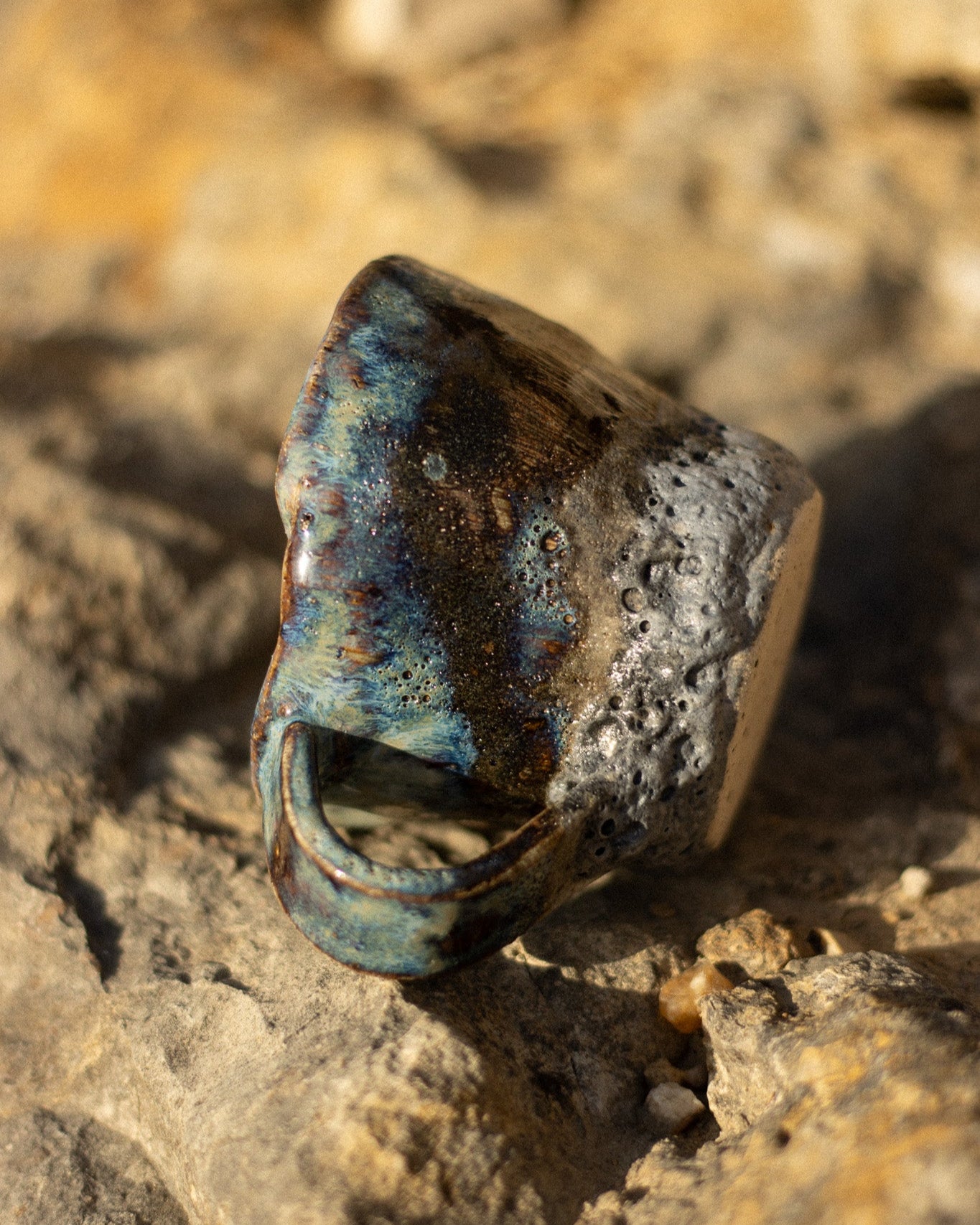 Caneca Chá Cerâmica Artesanal VOLCANO MUG