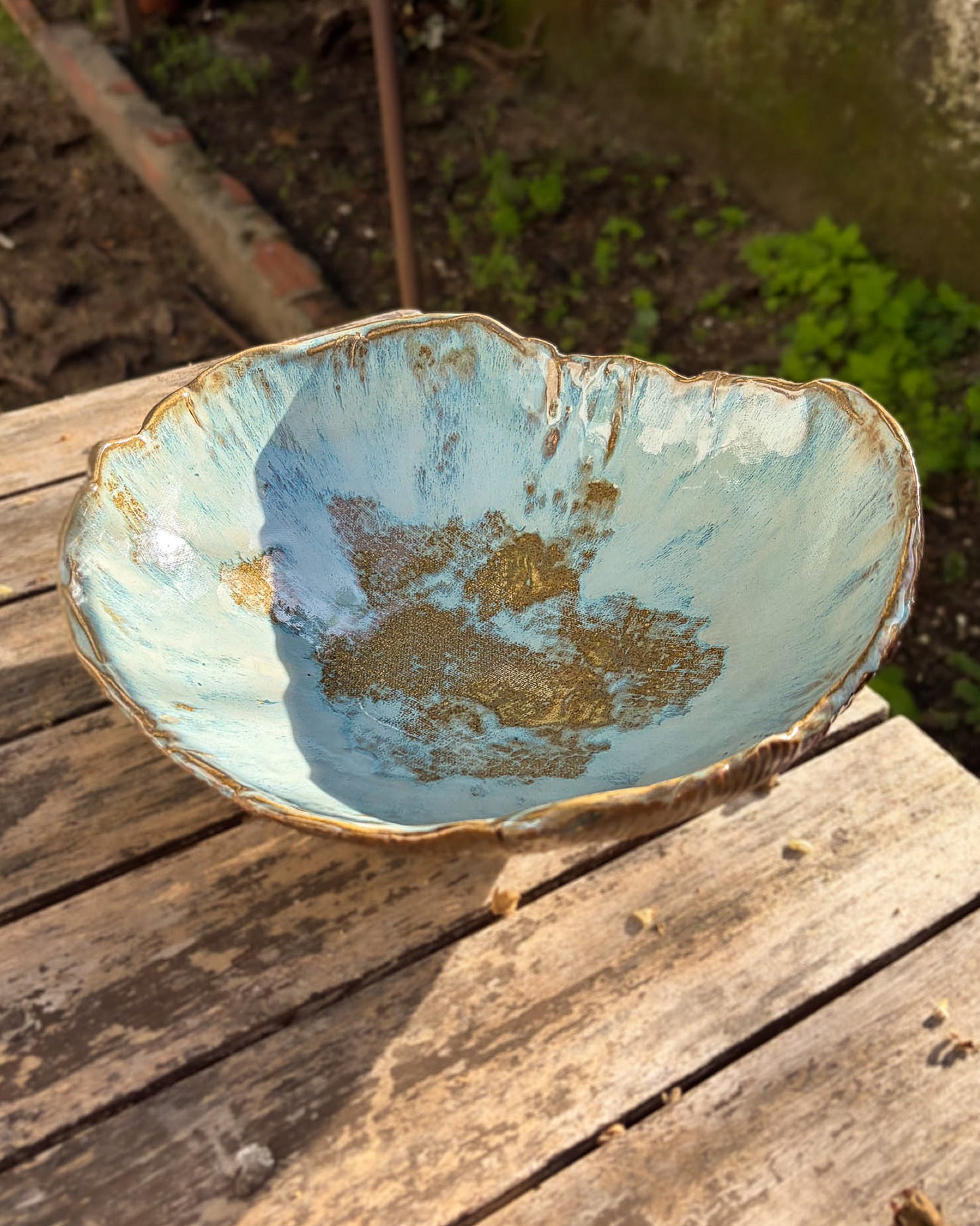 Handcrafted Ceramic Serving Bowl SHORE