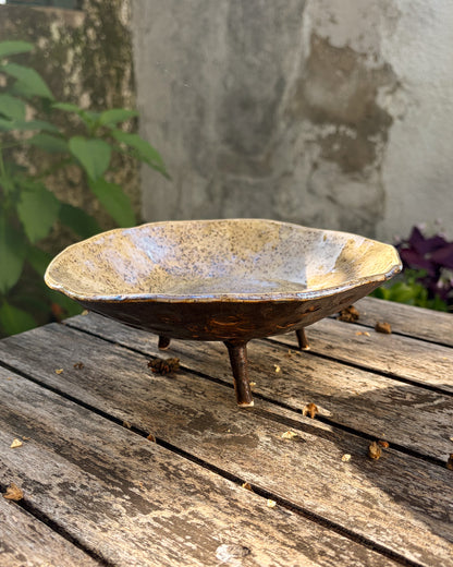 Taça de Servir Cerâmica Artesanal DUNES 20