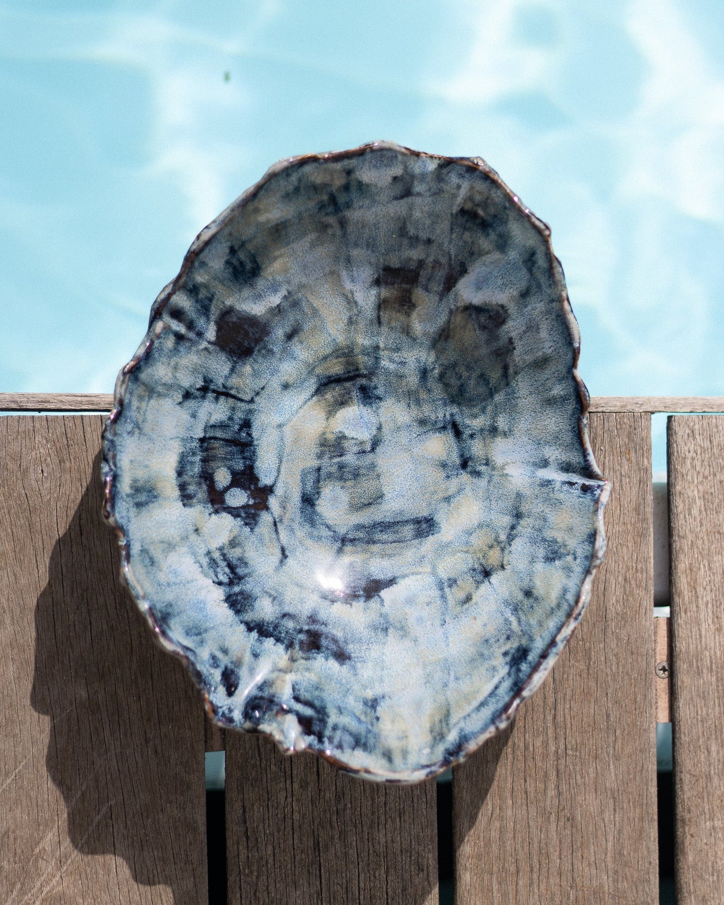 Oval Plate 28 Handcrafted Ceramic LAPA
