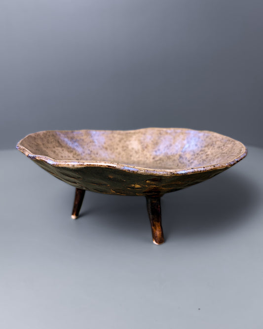 Taça de Servir Cerâmica Artesanal DUNES 20