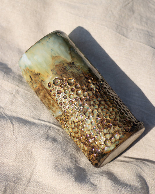 Handmade Decorative Stoneware Vase SALAMANDRA