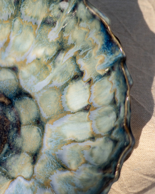 Oval Plate 26 Handmade Ceramic LAPA