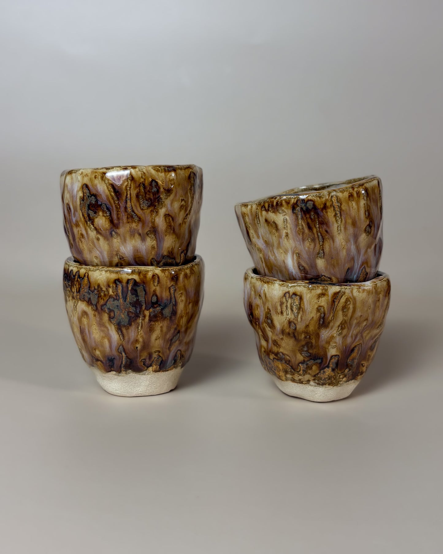 Handmade Ceramic Espresso Cup Set TERRA
