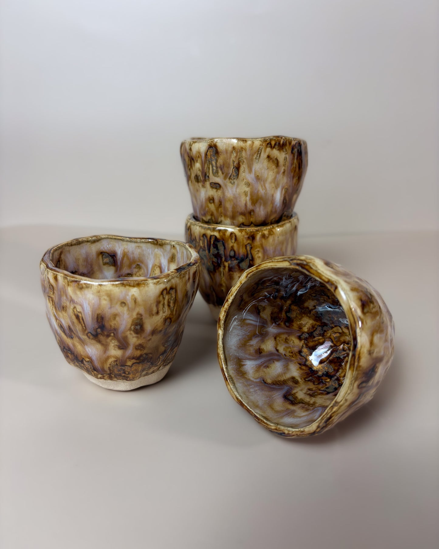 Handmade Ceramic Espresso Cup Set TERRA