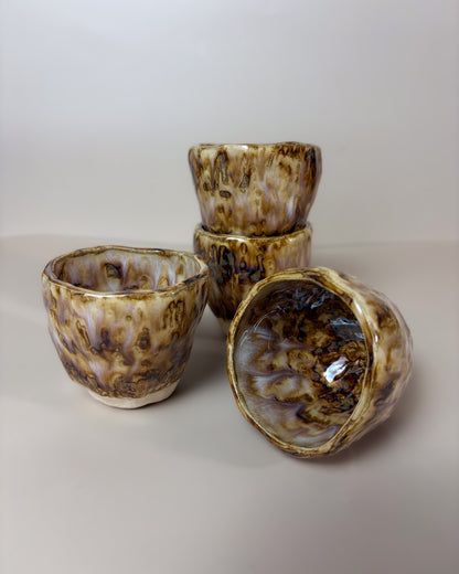 Handmade Ceramic Espresso Cup Set TERRA