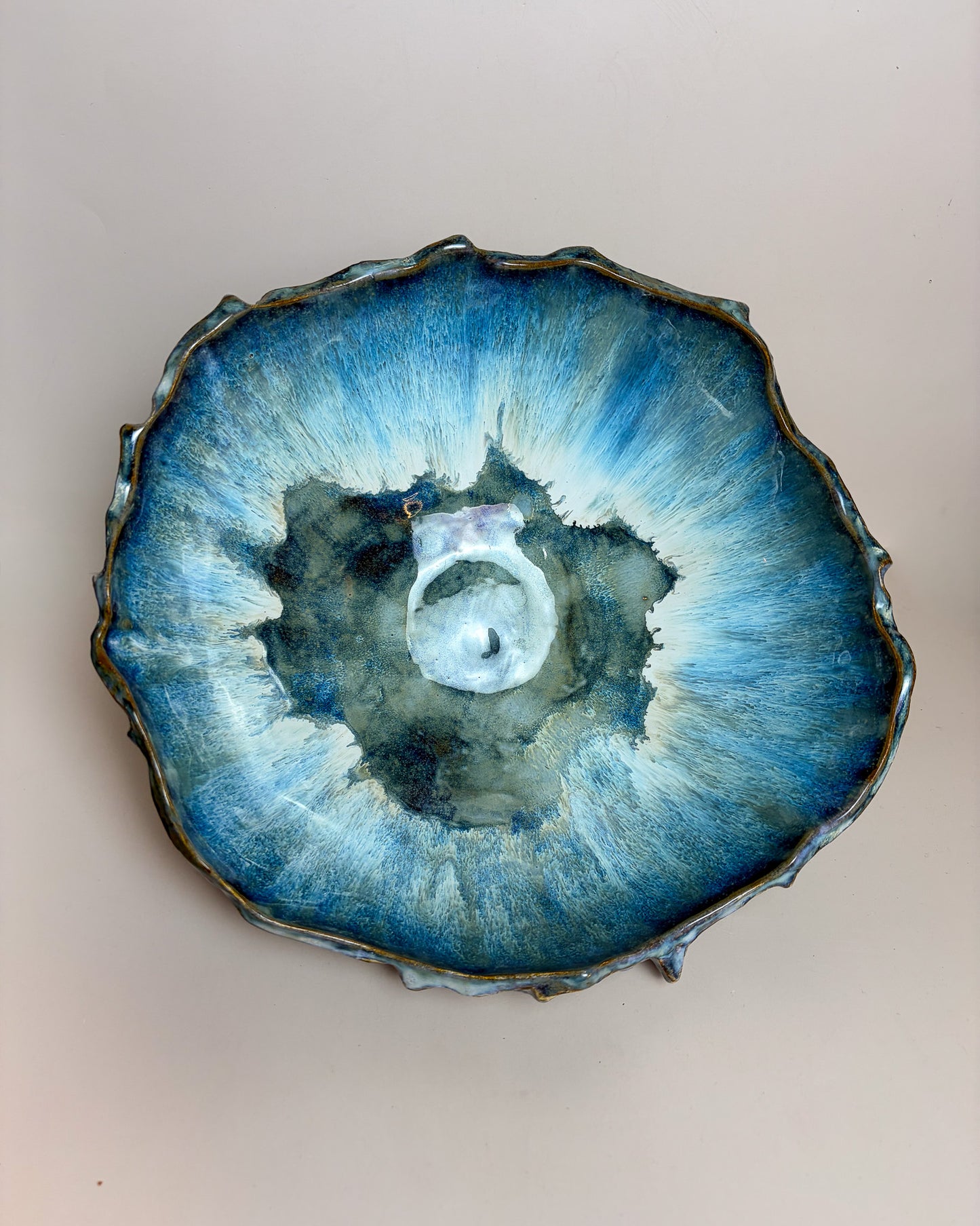 Taça de Servir Cerâmica Artesanal LAPA 28