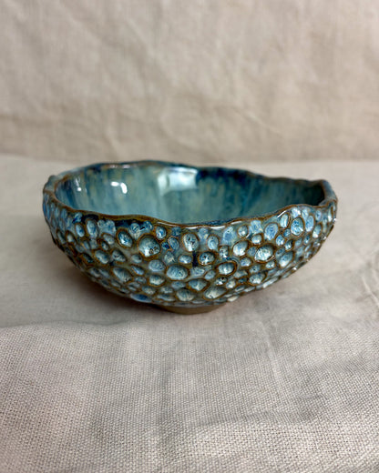 Taça de Sobremesa Cerâmica Artesanal WAVES