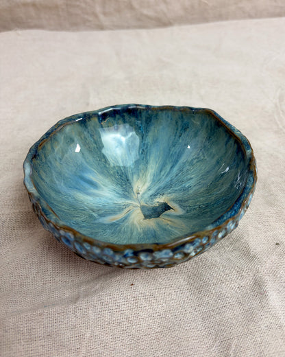 Taça de Sobremesa Cerâmica Artesanal WAVES