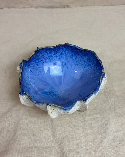 Taça de Sobremesa Cerâmica Artesanal LAPA Sapphire