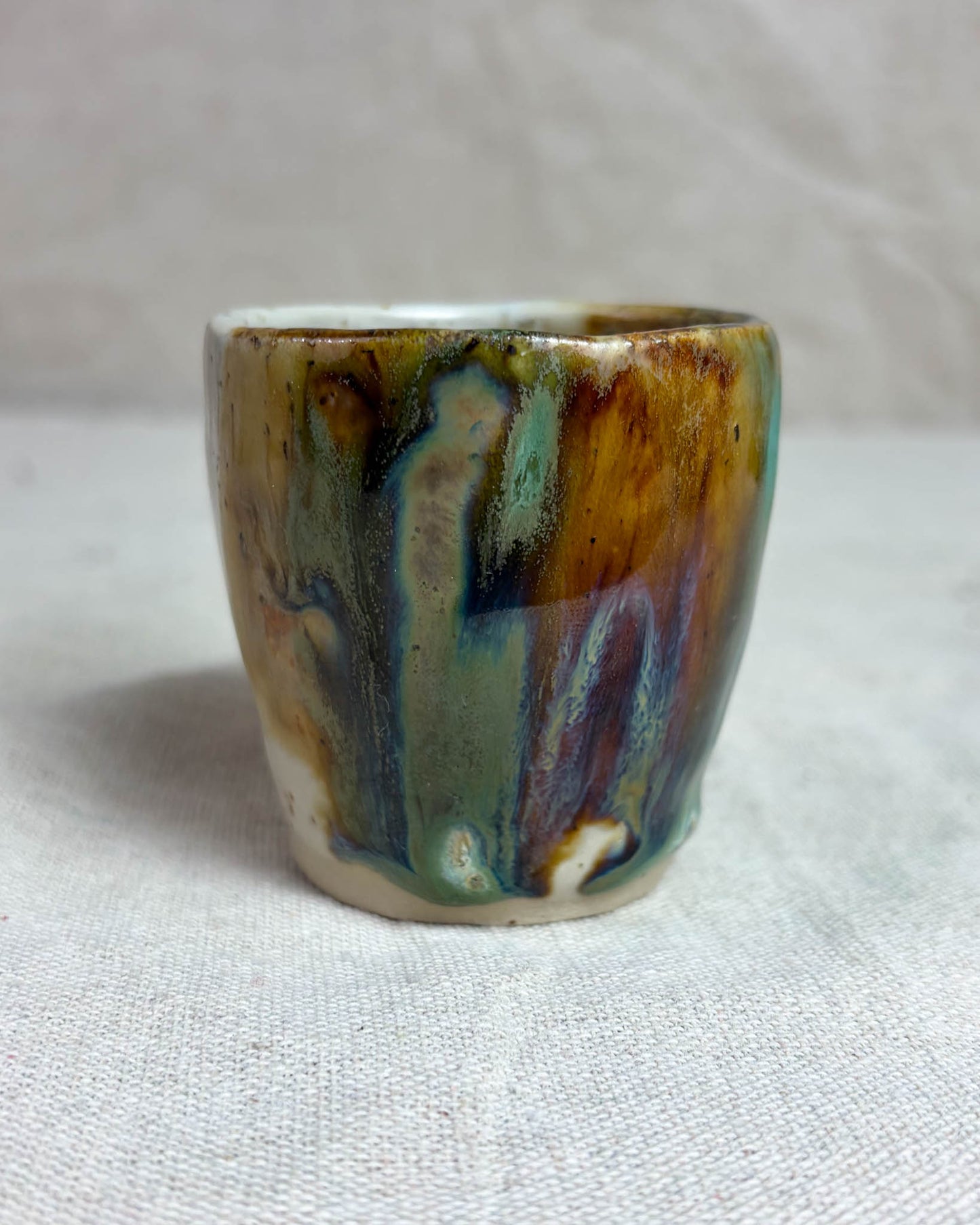 Conjunto Copos Café Cerâmica Artesanal FOREST