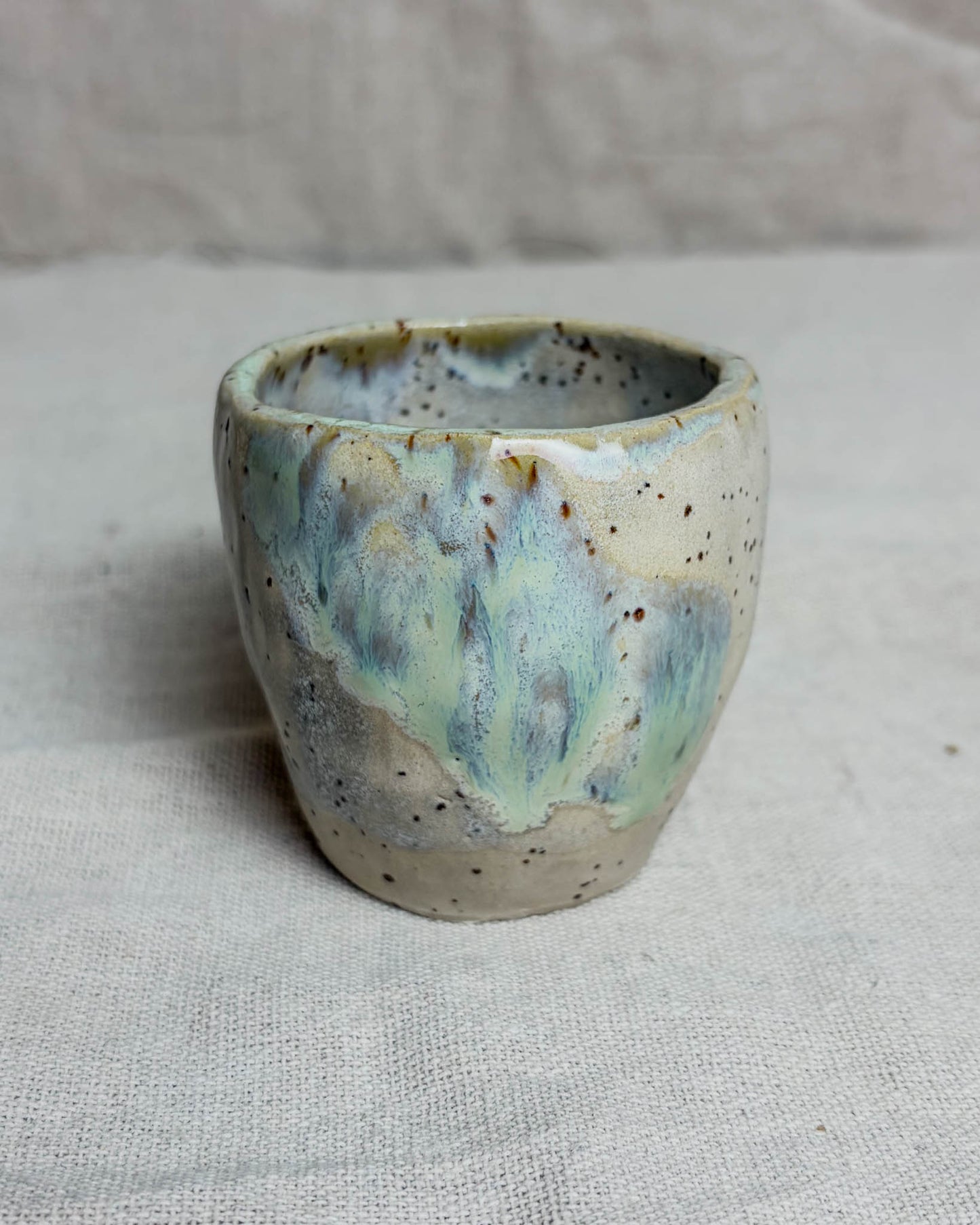Conjunto Copos Café Cerâmica Artesanal YUKI