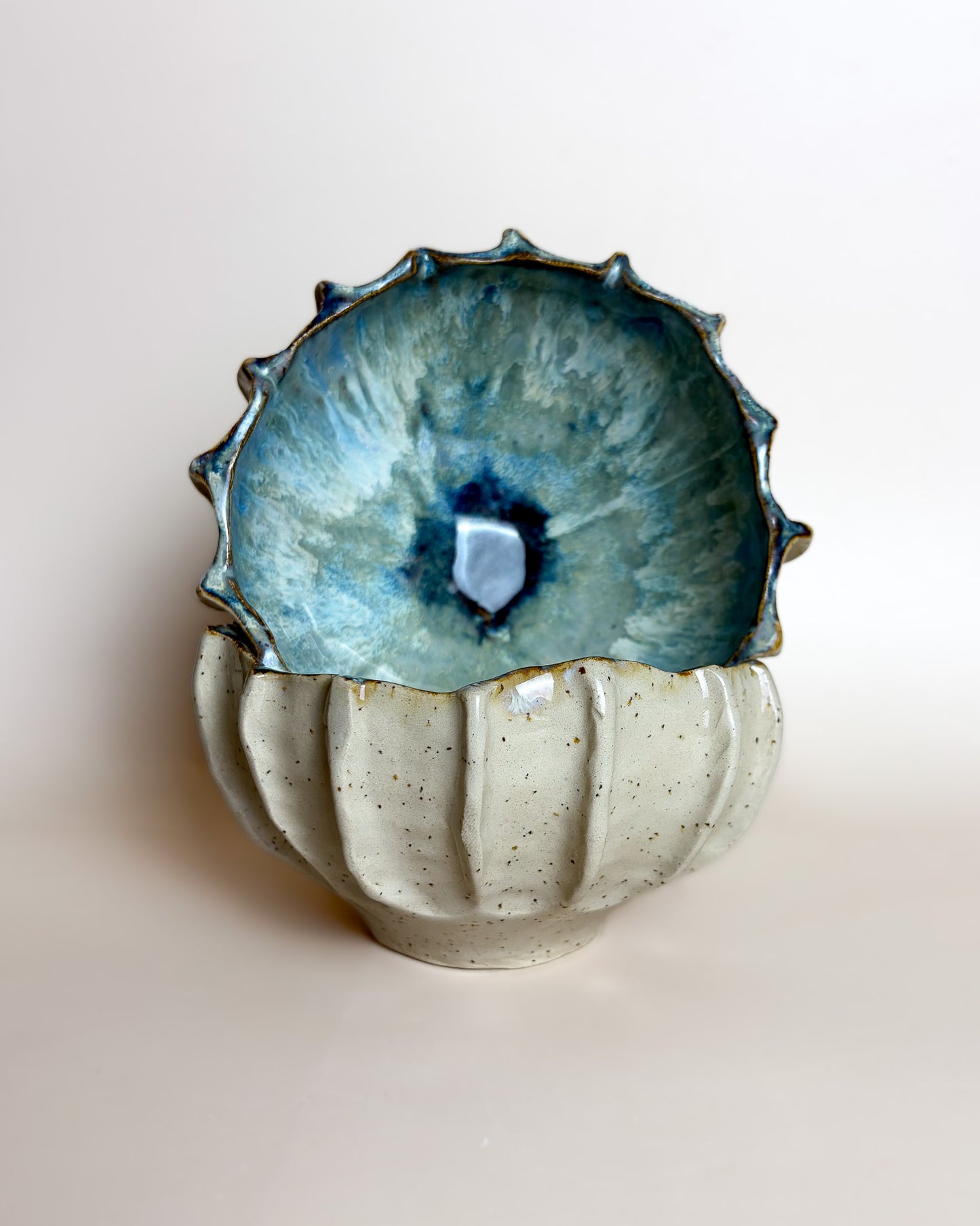 Taça de Sobremesa Cerâmica Artesanal LAPA Ocean