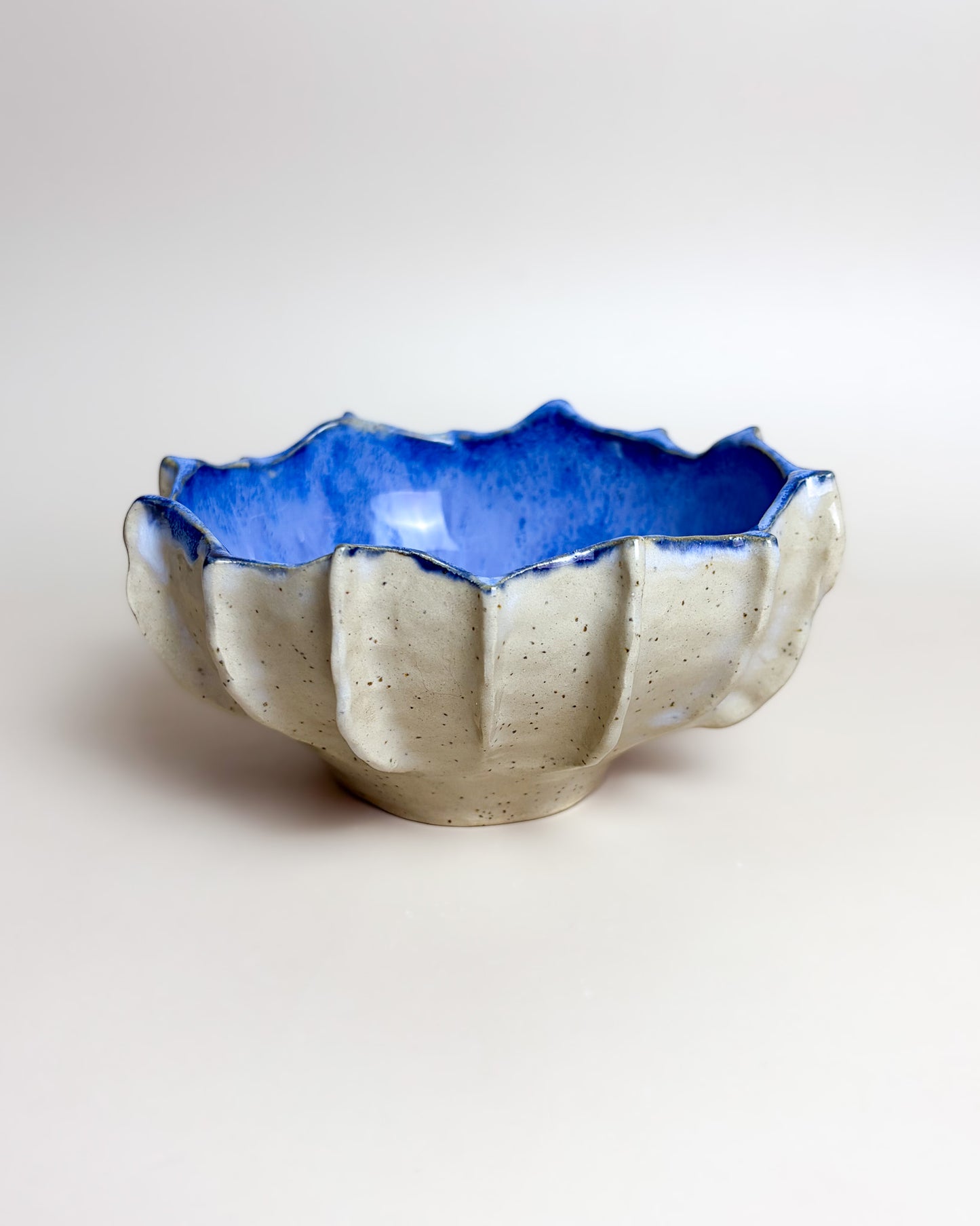 Taça de Sobremesa Cerâmica Artesanal LAPA Sapphire