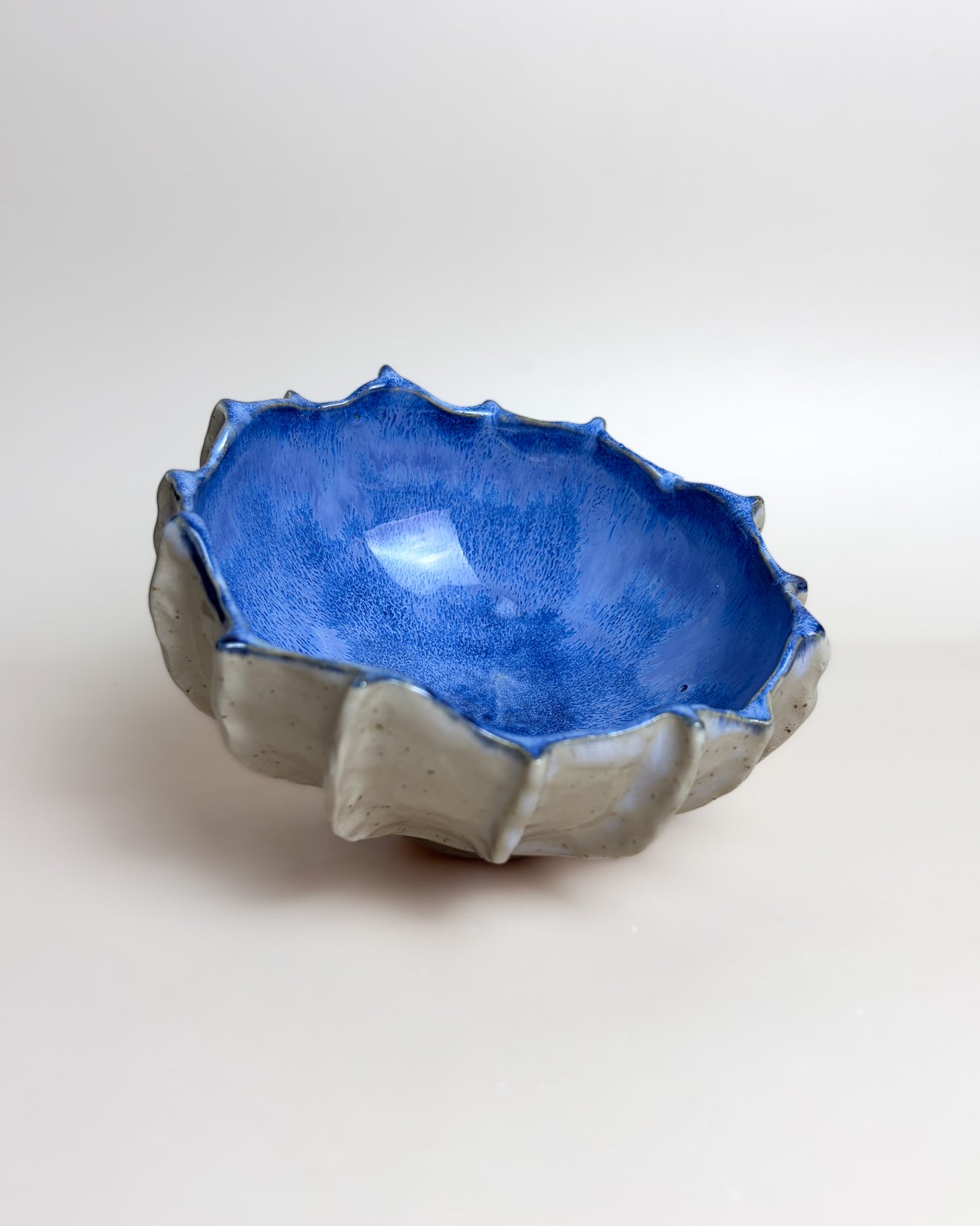 Taça de Sobremesa Cerâmica Artesanal LAPA Sapphire