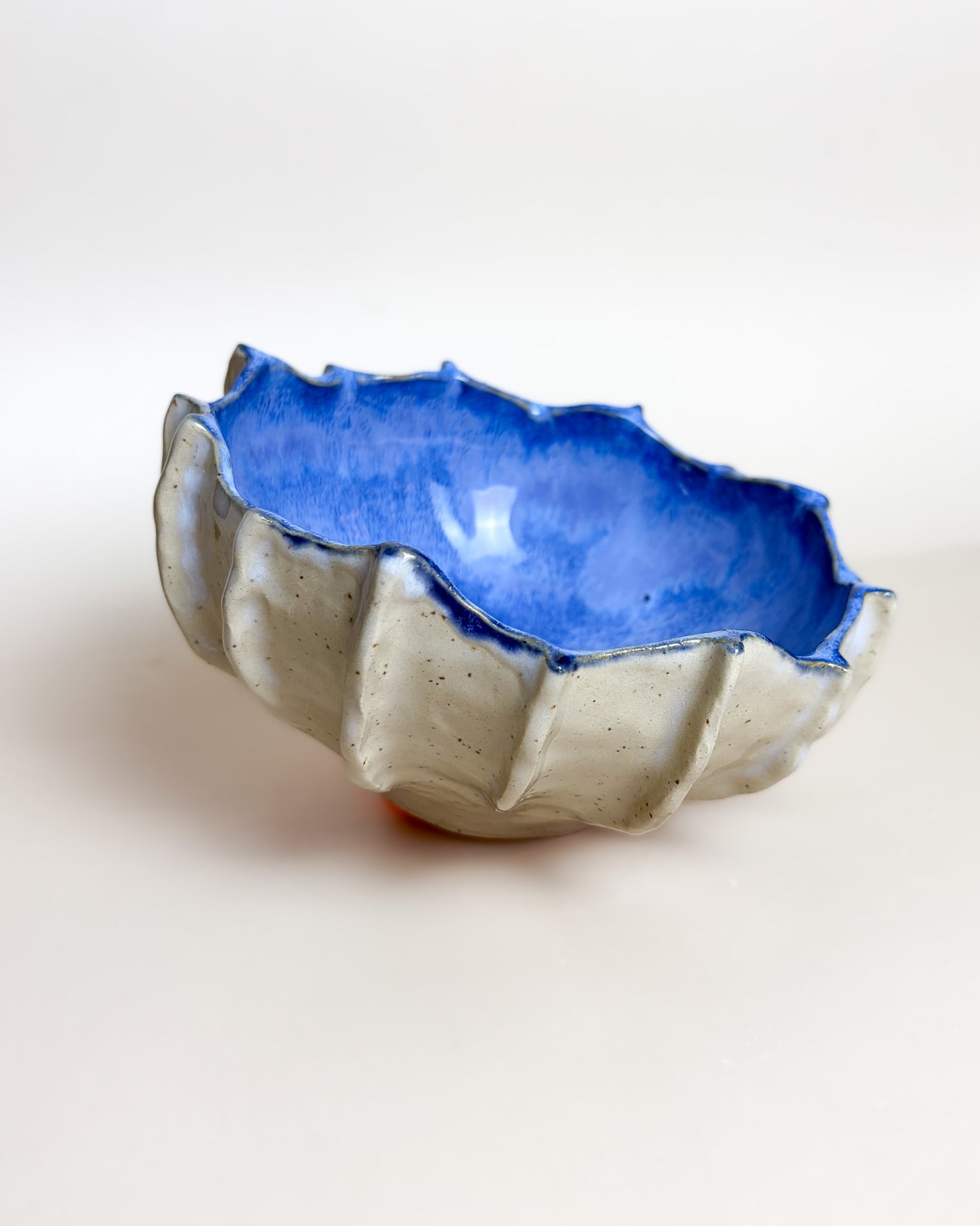 Taça de Sobremesa Cerâmica Artesanal LAPA Sapphire