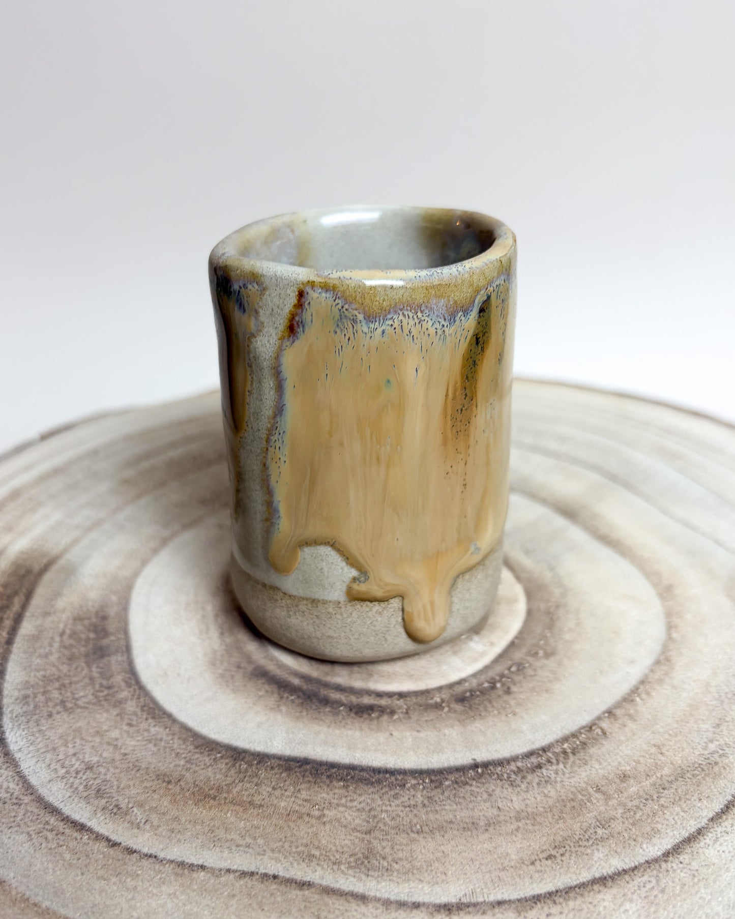 Conjunto Copos Café Cerâmica Artesanal SAARA
