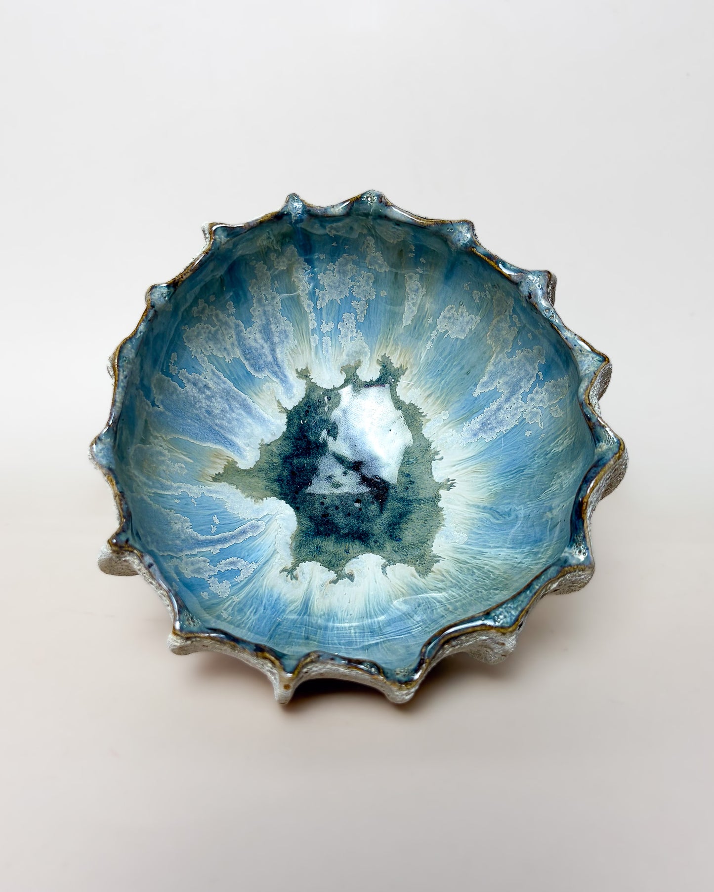 Taça de Sobremesa Cerâmica Artesanal LAPA Ocean