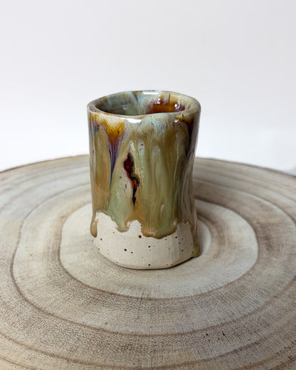 Conjunto Copos Café Cerâmica Artesanal FOREST