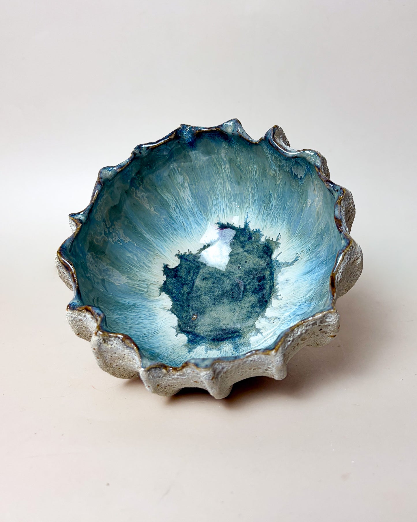 Taça de Sobremesa Cerâmica Artesanal LAPA Ocean