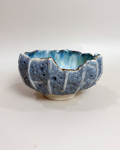 Taça de Sobremesa Cerâmica Artesanal LAPA Ocean Cinza