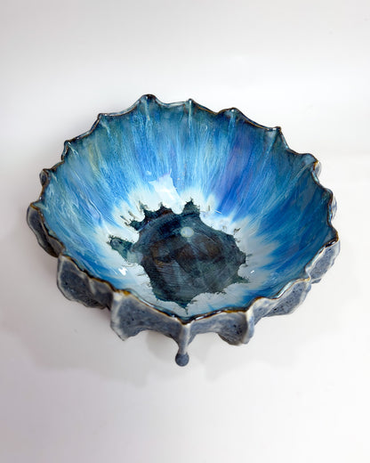 Medium Handcrafted Ceramic Salad Bowl LAPA