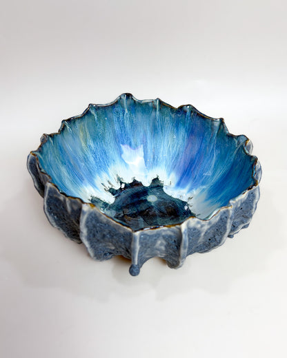 Medium Handcrafted Ceramic Salad Bowl LAPA