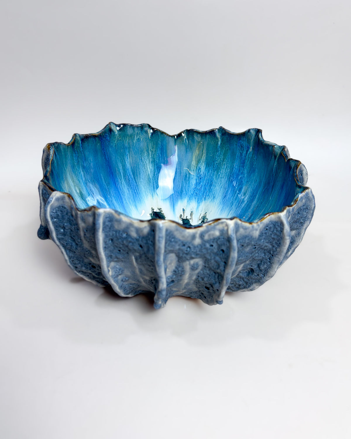 Medium Handcrafted Ceramic Salad Bowl LAPA