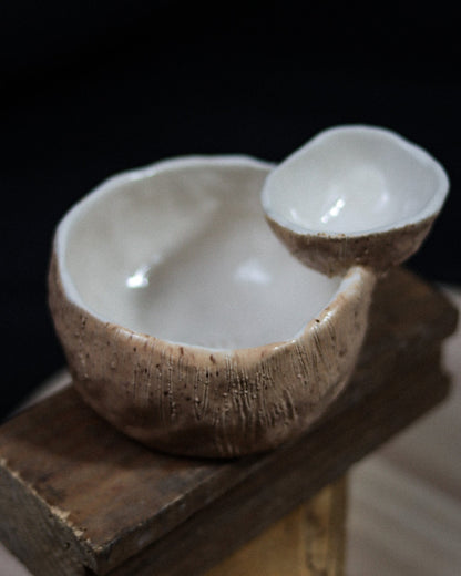Taça Aperitivos Cerâmica Artesanal COCO NEST