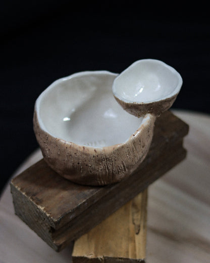 Taça Aperitivos Cerâmica Artesanal COCO NEST