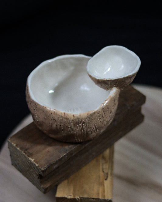Handcrafted Ceramic Appetizer Bowl COCO NEST