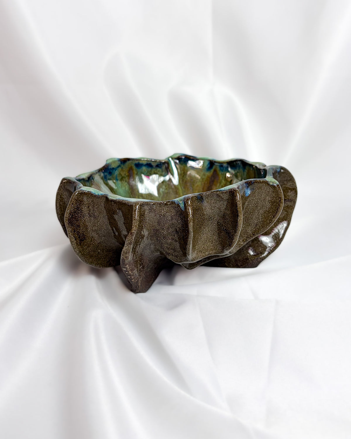 Taça Cerâmica Artesanal LAPA Edição Especial Musgo
