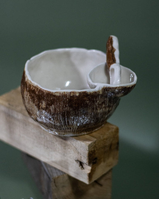 Handcrafted Ceramic Appetizer Bowl COCO NEST 2.0