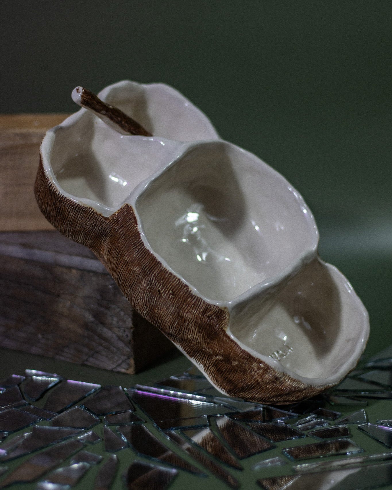 Taça Aperitivos Cerâmica Artesanal COCO SHARE